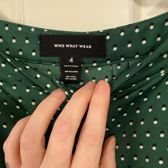 Who What Wear Silky Button Maxi Skirt - Picture 3 of 5